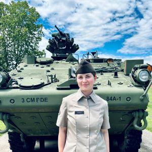 CUNY SPS Psychology Student and Active Military Member Baya Sadgo