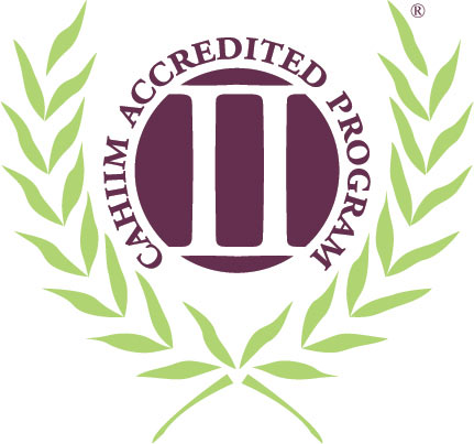 CAHIIM seal of accreditation