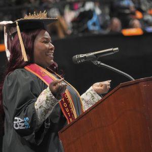 CUNY SPS Class of 2025 Student Speaker Courtney Jae Renee