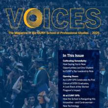CUNY SPS 2025 Magazine Front Cover