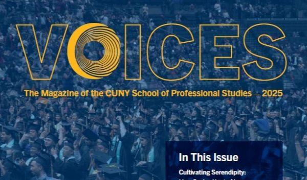 CUNY SPS 2025 Magazine Front Cover