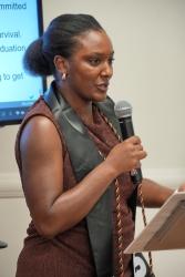 CUNY SPS Black Graduation student keynote speaker Laura Simpson