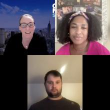 Zoom call of webinar