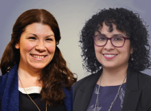CUNY SPS EDI Ambassadors Lianna Scull, and Nidia Cordova