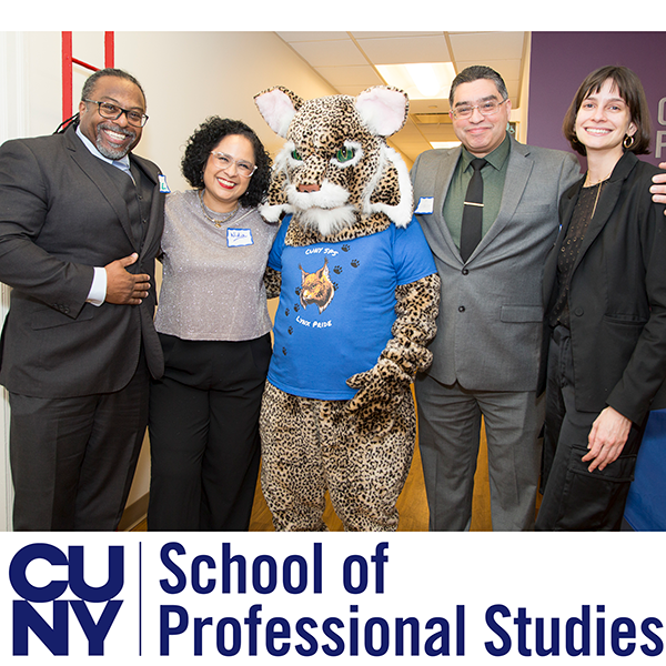 Group of CUNY SPS alums at CUNYTuesday event